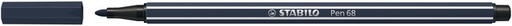 [633360] Feutre STABILO Pen 68/98 Medium gris payne