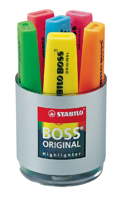 Surligneur - 23 Stabilo Boss Original - Set De Bureau -Pastel
