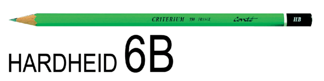 Potlood Bic Criterium 550 6B