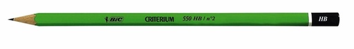 [640366] Crayon BIC Criterium 550 hexagonal HB