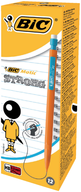 Portemine BIC Matic Strong HB 0,9mm avec mines
