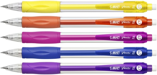 [640239] Portemine BIC Velocity HB 0,7mm assorti