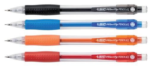 [640239] Portemine BIC Velocity HB 0,7mm assorti