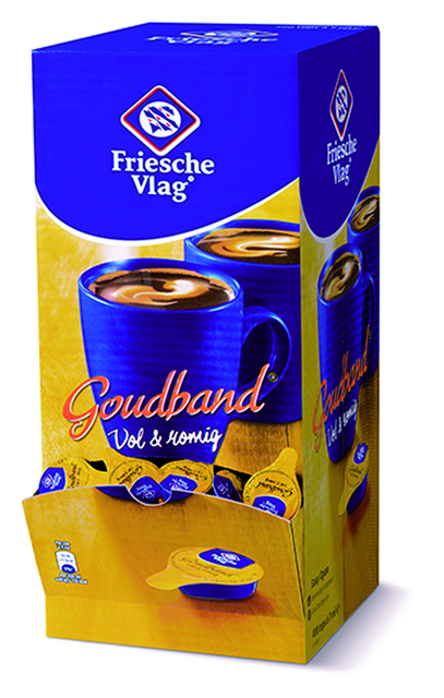 Koffiemelk Friesche vlag vol goudband 7.5 gram 400 stuks