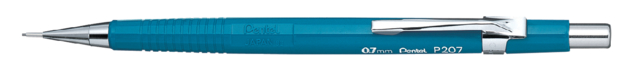 Portemine Pentel P207 HB 0,7mm bleu