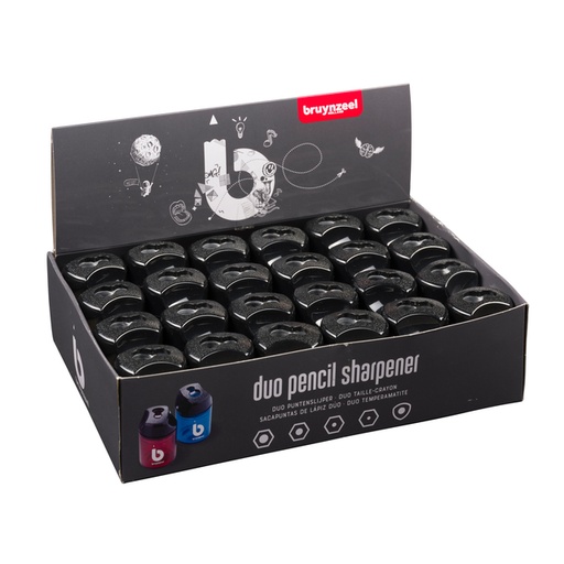 [340849] Taille-crayon Bruynzeel Teen assorti