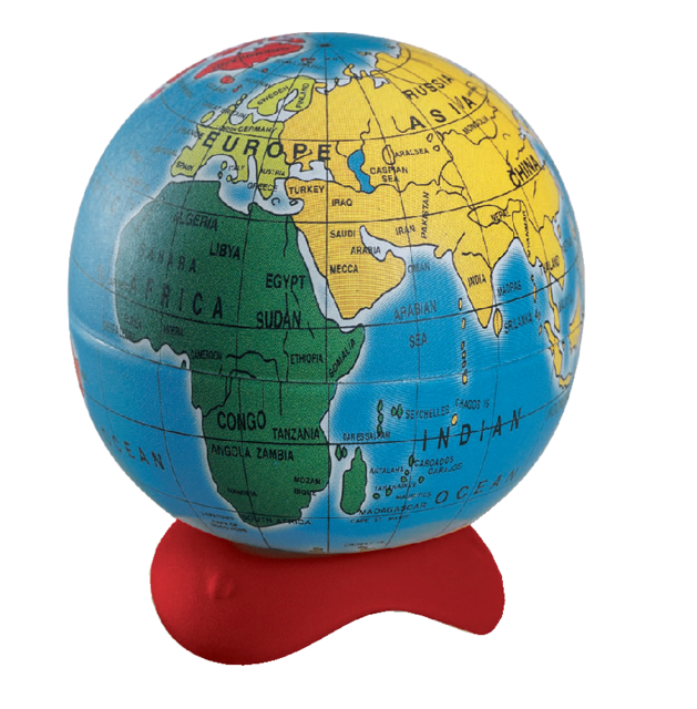 Puntenslijper Maped Globe 1gaats display à 16stuks assorti