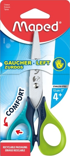 [337059] Ciseaux Maped Sensoft 13cm gaucher assorti
