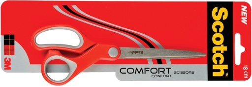 [337021] Schaar Scotch 18cm comfort rood blister