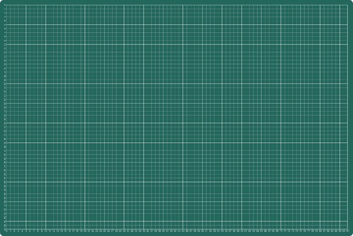 [722279] Tapis de coupe A1 900x600mm vert