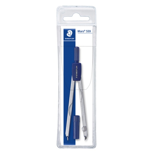 [710029] Compas de précision Staedtler 559  2 parties basique