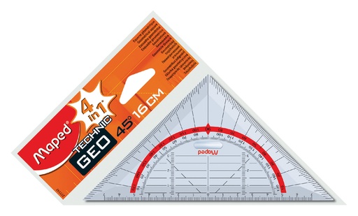 [736027] Equerre Géométrique Maped Geometric 16cm