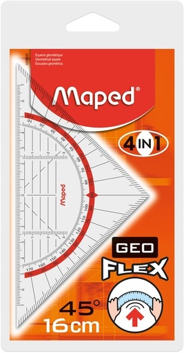 [736317] Geodriehoek Maped GeoFlex 16cm