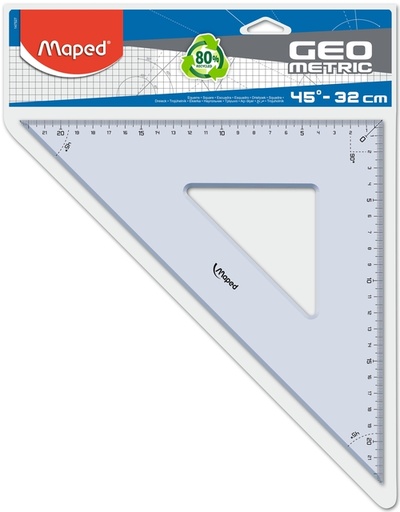 [736002] Geodriehoek Maped Geometric 32cm