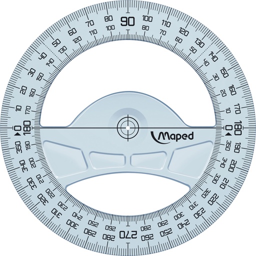 [736422] Rapporteur circulaire Maped Geometric 120mm