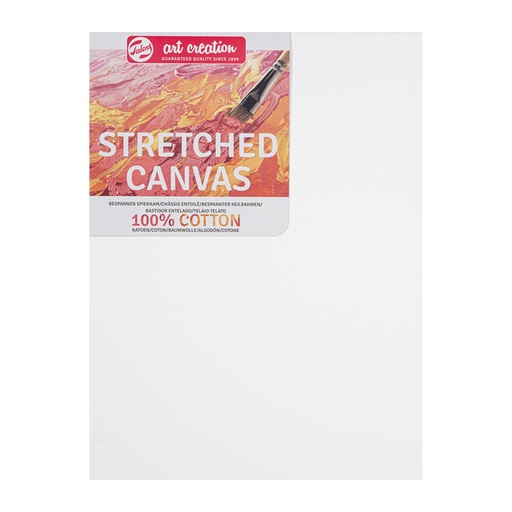 [142377] Toile canvas Talens Art Creation 300x400mm coton blanc