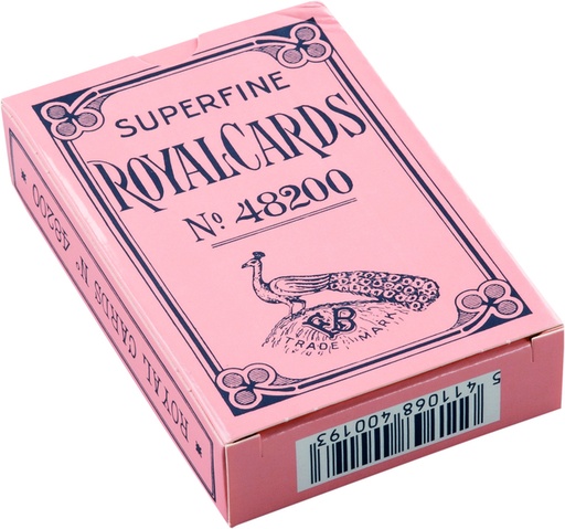 [099998] Jeu de cartes chiens plastifiées bleu ou rose