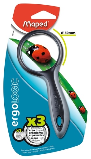 [371000] Loupe Maped Ergologic grossissement 3x 50mm