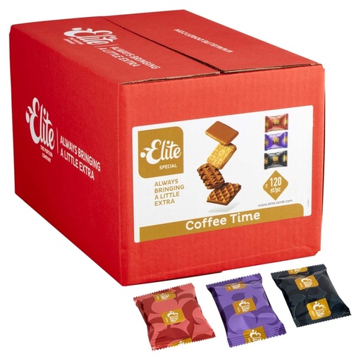 [890318] Koekjes Elite Special Coffee Time mix 120 stuks