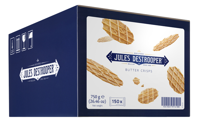 Galette au beurre Jules Destrooper boîte de 150 pièces