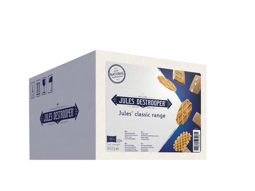 [891105] Biscuit Jules Destrooper Classic Range 150 pièces