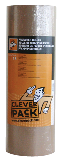 Inpakpapier CleverPack kraft 70gr 50cmx220m