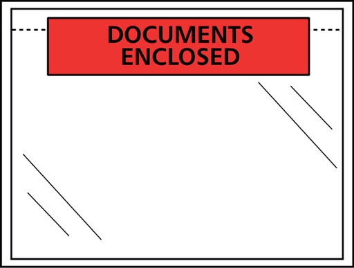 [080142] Enveloppe note d’expédition Quantore autocollante imprimé 165x122mm 1000 pièces