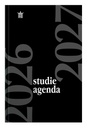 Agenda scolaire 2026-2027 Ryam Studie 7 jours/2 pages noir (NL)