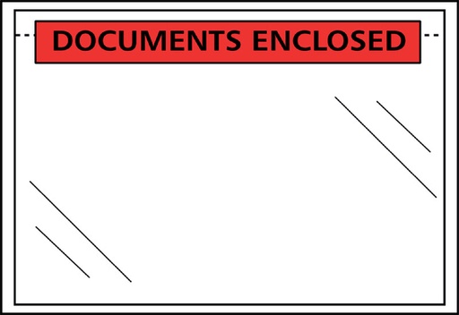 [080143] Enveloppe note d’expédition Quantore autocollante imprimé 225x165mm 1000 pièces