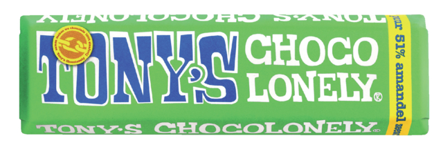 Chocolade Tony''s Chocolonely reep 47gr amandel zeezout