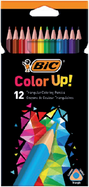 Crayon de couleur BIC Color Up 12 couleurs
