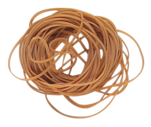 [832029] Elastique n°12 Standard Rubber Bands 40x1,5mm 500g 3300 pièces