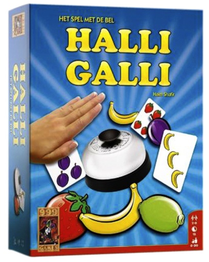 [792181] Kaartspel Halli Galli - Het spel met de bel