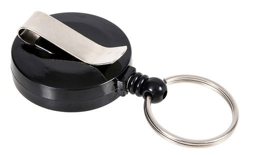 [921346] Afrolmechanisme Europel sleutelring zwart