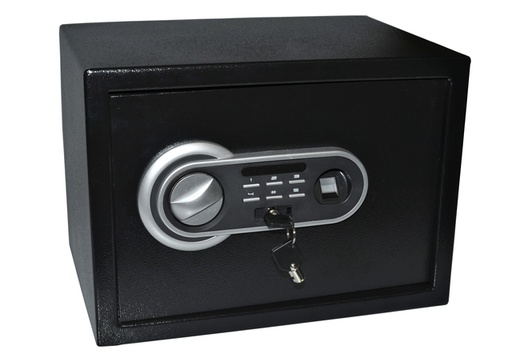 [486272] Coffre-fort Pavo 350x250x250mm empreintes digitales noir