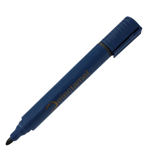 [630974] Permanent marker detectie Detectamet rond zwart