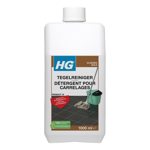 [897207] Vloerreiniger HG voor tegelvloeren 1l