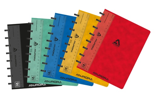 [264501] Cahier ADOC Classic A5 carreau 4x8mm 144 pages 90g assorti