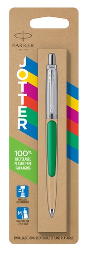 [609354] Stylo bille Parker Jotter Original Green CT Medium blister