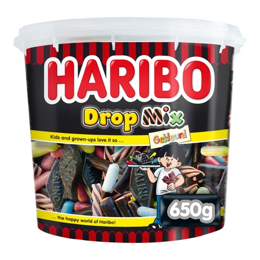 [890212] Réglisse coloré assorti Haribo 650g