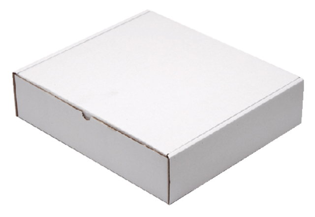 Boîte postale CleverPack carton ondulé 330x300x80mm blanc 5 pièces