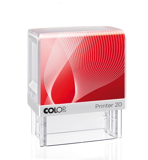 [351023] Cachet à Formules Colop Printer 20 personnalisable rouge