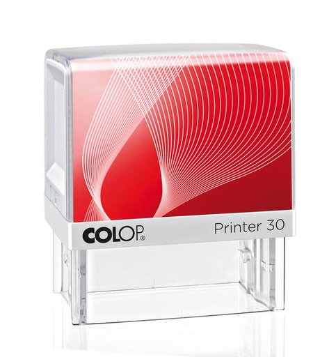 [351024] Cachet à Formules Colop Printer 30 personnalisable rouge
