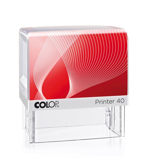 [351025] Cachet à Formules Colop Printer 40 personnalisable rouge