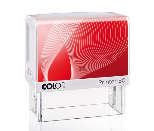 [351026] Cachet à Formules Colop Printer 50 personnalisable rouge