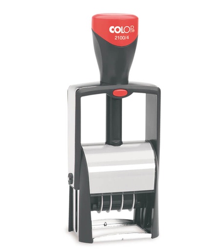 [351047] Tampon Dateur Colop Heavy Duty 2100/4 Classic Line NL rouge