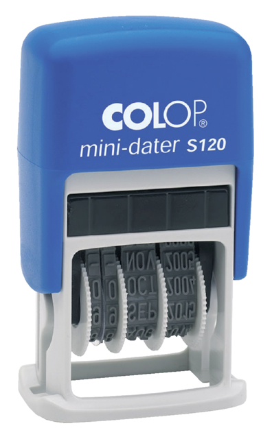 Datumstempel Colop S120 mini-dater 4mm frans