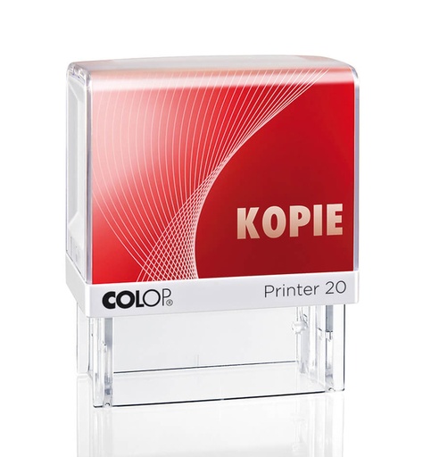 [350847] Cachet à Formules Colop Printer 20/L 'Kopie' rouge