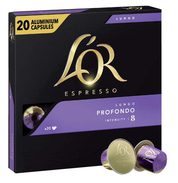 Koffiecups L''Or espresso Lungo Profondo 20 stuks