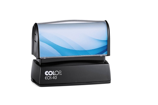 [351168] Tampon encreur Colop EOS 40 personnalisable avec plaque noir
